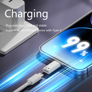 Adattatore Multiporta USB-C a 8 Pin con Microfono Lavalier, Uscita DC e Protezione OTP per Ricarica <span class=keywords><strong>OTG</strong></span> <span class=keywords><strong>iPhone</strong></span> 15/16/17 - Product Image 5