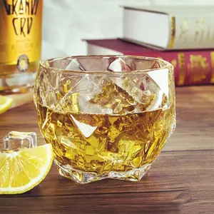 Sıcak satış cam mermi kupası Swallow votka shot bardakları bardak ruhu cam içme suyu için