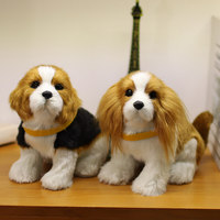 Nouveau design en peluche chien Charlie chien Rottweiler Labrador noir crustacés beagle réaliste en peluche chien réaliste en peluche jouet