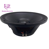 Subwoofer professionnel Zhaoben Audio 15PD100-8, haut-parleur de 15 pouces, 2000W 8 ohms, unité de haut-parleur haute puissance pour extérieur, accessoires pour haut-parleurs