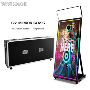 Nouveau miroir magique numérique à écran tactile, photomaton pour fêtes, fournisseur de photomaton, compatible avec les appareils <span class=keywords><strong>photo</strong></span> reflex numériques - Product Image 5