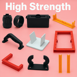 Özel Yüksek Mukavemetli Plastik Parça Enjeksiyon Kalıplama Hizmeti, PA+GF Naylon POM PET PE Özel Plastik Parça Üreticisi - Product Image 1