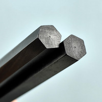 Nouveau crayon en bois de haute qualité, design hexagonal, sans aiguiseur, pointe remplaçable