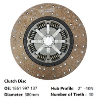 Disco de Embrague para Camiones Pesados Serie FH12 F12 N12 NL12, Piezas de Auto OEM 1861997137 1878634217 18780061117