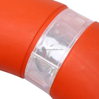 Nouveau design petit dauphin bouée de sauvetage piscine de sauvetage sauvetage bouée flottante de l'eau anneau de sauvetage marin 2.5kg