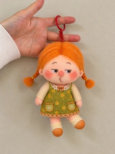Porte-clés en peluche anime personnalisé esthétique, personnage de <span class=keywords><strong>ninja</strong></span>, pour collectionneurs Kidult, certifié CE EN71 - Product Image 6