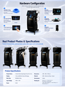 เครื่องวิเคราะห์หนังศีรษะด้วย AI กำลังขยาย 50X 200X พร้อมแสงยูวีโพลาไรซ์สำหรับสแกนรูขุมขน พร้อมหัวดูแลหนังศีรษะครบชุด - Product Image 6