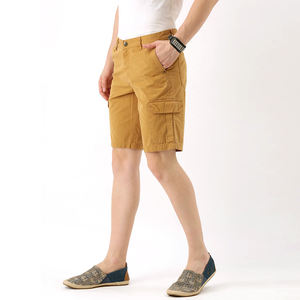 Pantalones Cortos Cargo Personalizados para Hombre, Largos hasta la Rodilla, de Secado Rápido, Deportivos, con Cintura Elástica, Estilo Formal, Diseño Sólido - Product Image 3