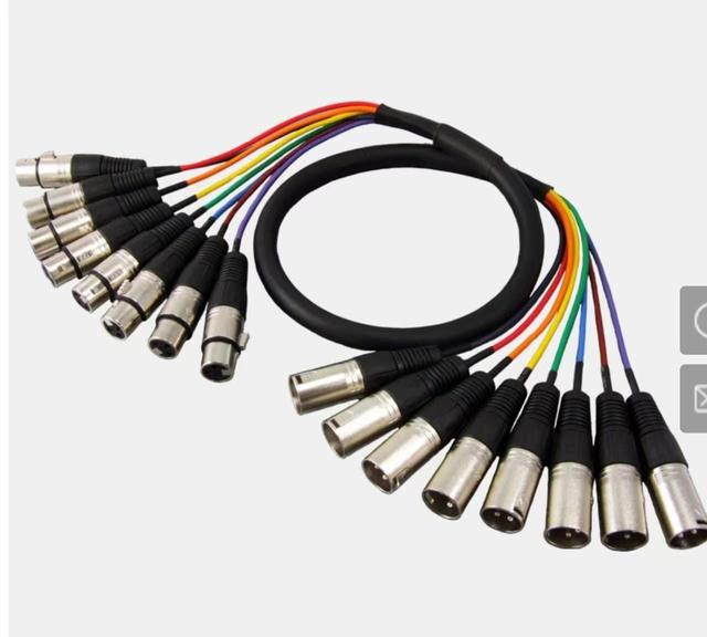 Audio Stage Box with Snake Cable 40 Channels XLR