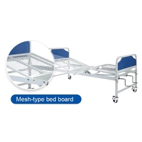 Pièces détachées pour lit d'hôpital manuel à 2 manivelles, lit médicalisé pour soins aux patients, équipement médical facile à nettoyer, lit pour soins à domicile