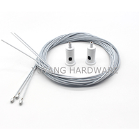 Kit de suspension en fil de Offres Spéciales kit de suspension murale pour photos crochets cintre pour miroir kit de suspension OEM pour cadre mural