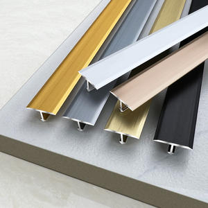 Popolari accessori <span class=keywords><strong>per</strong></span> piastrelle con profili in alluminio a forma di T doghe incorporate fascia <span class=keywords><strong>per</strong></span> bordi a muro e <span class=keywords><strong>strisce</strong></span> <span class=keywords><strong>Decorative</strong></span> <span class=keywords><strong>per</strong></span> pavimenti - Product Image 4