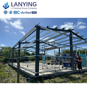 Easy Assembly Prefabricated Steel Structure Warehouse Prefab Anti-Rust Steel Structure Warehouse For Logistics