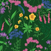 Tapis de Mahjong américain : Tapis Cheval / Breloques porte-bonheur / Cheetan Couture / Garden Glow / Tapis Mahjong Léopards Coquins