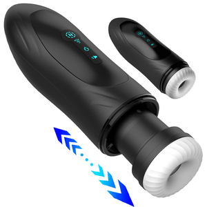 자동 흡입 바이브레이터 리얼 인조 질 자위 기구 남성용 성인용품 마스터베이터 컵 - Product Image 3