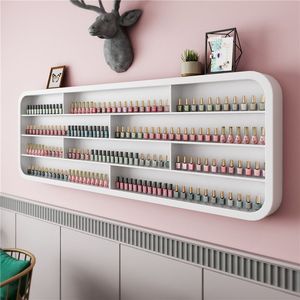 Nuevo Mueble de Pared para Exhibición de Cosméticos para Salón de Uñas, Estante de Almacenamiento de Estilo Moderno y Simple, Estante Flotante de Pared para Cosméticos - Product Image 6