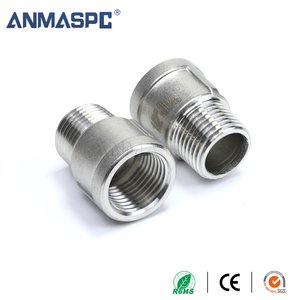 304 נירוסטה עגול עגול פנימי וחיצוני חוט מחבר הברגה עגול נירוסטה - Product Image 3