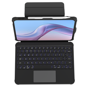 Étui Folio Clavier Anti-Chute Durable pour <span class=keywords><strong>iPad</strong></span> A16 avec Coins Renforcés - Housse Anti-Rayures pour Utilisation Scolaire - Product Image 4