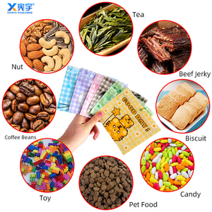 Bolsa de Plástico Laminado con Cierre, Personalizada con Logotipo de Dibujos Animados, Bolsa de Almacenamiento de Mylar Termosellada para Accesorios Decorativos, Dulces y Repostería - Product Image 4