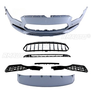 Pour Maserati Quattroporte 2013-2016 : Accessoires Auto, Calandre Avant, Lame de Pare-chocs Avant, Grilles de Course, Kit Carrosserie - Product Image 5