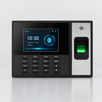 Horloge de pointage biométrique avec carte SIM 4G, GPRS, Wifi, TCP/IP, RS485, enregistrement du temps par empreinte digitale, machine de pointage des employés avec logiciel cloud