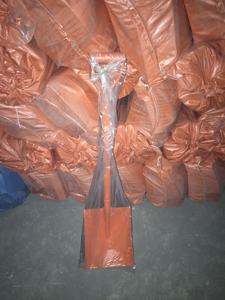 Usine en gros pas cher prix Afrique du Sud pelle en acier robuste 2KG grande pelle carrée en acier pelle à manche en métal - Product Image 5