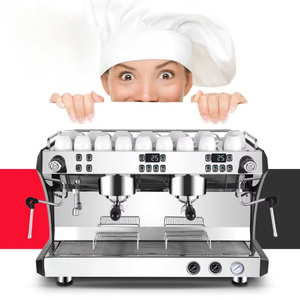 Nouvelle machine à expresso italienne de qualité commerciale avec fonctionnement automatique et système de cappuccino pour les cafés et les salons de thé - Product Image 5