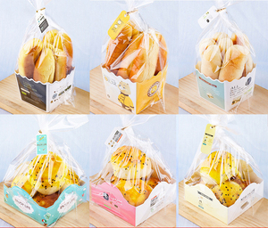 Bữa ăn túi bao bì bánh mì nướng bữa ăn sáng đồ ăn nhẹ Milkshake bánh mì nướng Croissant bánh nhỏ khay giấy hộp - Product Image 2