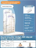 Sac de compression sous vide Q-Vacuum avec logo personnalisé, sacs de rangement sous vide pratiques pour les voyages, avec pompe électrique de haute qualité
