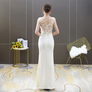 2025 Nieuwe Stijlen 2020 Nieuwe Producten Dames Elegante Dansjurk Vrouwen Maxi Jurk Sex, Backless Avond + Jurk Voor Meisjes - Product Image 4