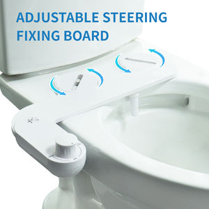 Bidet en plastique ultra fin à jet unique, angle réglable, non électrique, accessoire de bidet à <span class=keywords><strong>eau</strong></span> froide pour l'hygiène des adultes, bidet de <span class=keywords><strong>toilette</strong></span> - Product Image 4