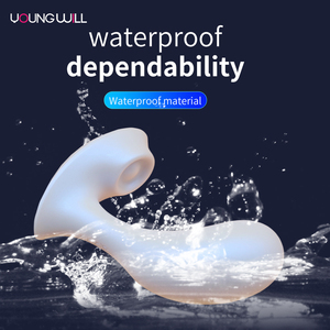 Vibrador de Doble Acción 2 en 1 de Alta Calidad para Mujeres, Funciones de Succión y Vibración, Control Independiente para Parejas - Product Image 3