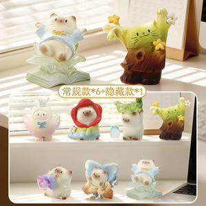 Figura Coleccionable Pai Cat en Caja Sorpresa, Adorno Decorativo de Resina para Escritorio, Regalo Unisex para Mayores de 14 Años - Product Image 5