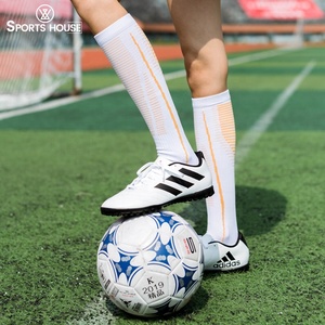 Calzini sportivi professionali Extra lunghi imbottiti per calzettoni da ginnastica al ginocchio per giocatori di calcio e di calcio - Product Image 5