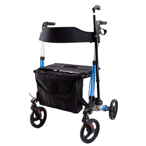 Vente en gros Médical Pliable Standard 4 Roues Aide à la marche avec roue Aides à la marche en aluminium - Product Image 3