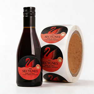 Autocollants ronds personnalisés de haute qualité, écologiques, durables, imperméables, avec une forte adhérence et une forme personnalisée - Product Image 2