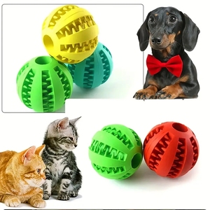 Kinghon OEM Pet Manufacturer Magic Rolling <b>Dog</b> <b>Ball</b> Interactive <b>Dog</b> Toy Slow Feeder Chew Pet <b>Dog</b> Toys Treat Dispenser Toy - Product Image 3