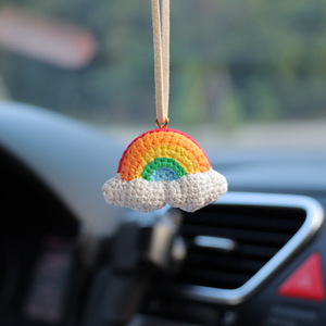 Colgantes de Resina Acrílica con Diseño de Sol y <span class=keywords><strong>Luna</strong></span> Arcoíris para Espejo Retrovisor de <span class=keywords><strong>Coche</strong></span>, Kits de Decoración Interior, Adornos Colgantes de Resina a la Moda - Product Image 1