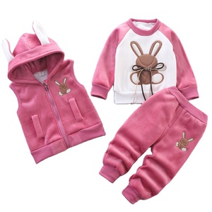 LINDA Ingrosso Set di <span class=keywords><strong>Abbigliamento</strong></span> Invernale Spesso e Caldo per Bambine, Vestiti per Neonati e Bambini - Product Image 1