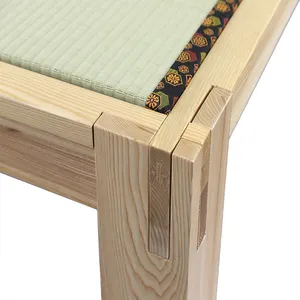 Massivholz bett Tatami Bett einfache Tatami Matte