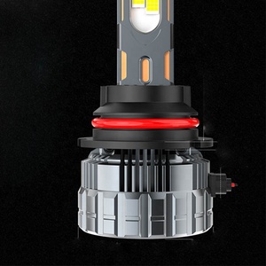 자동차 악세서리 QZ75 레이저 헤드라이트 자동차 분위기 조명 6개 황동 튜브 유니버셜 헤드라이트 자동 레벨링 - Product Image 3