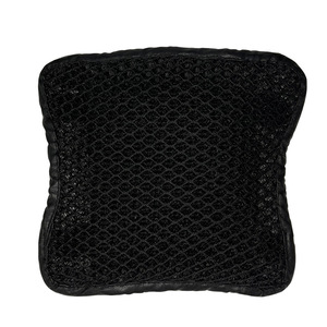 Housse de siège pour scooter électrique, noire, double couche, maille 3D respirante, imperméable, pour l'été - Product Image 3