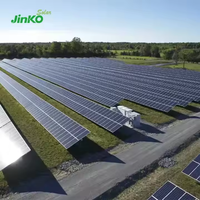 Panel Surya Silikon Monokristalin Tipe-N Tiger Neo Berkinerja Tinggi Jinko Solar 615W 635W 635W Dual Glass Bifacial
