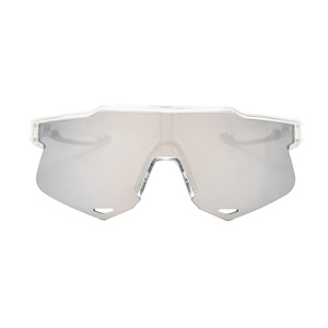 Lunettes de soleil polarisées pour le cyclisme, sans monture, verres en PC, protection UV 100%, lunettes de sport multifonctionnelles - Product Image 4