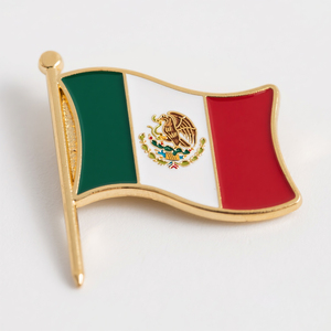 Nhà Sản Xuất Tùy Chỉnh Cổ Và Hiện Đại Tình Bạn Bỉ Cờ Pins Nam Châm Thiết Kế Logo Kim Loại Men Ve Áo Chéo Phù Hợp Với - Product Image 5