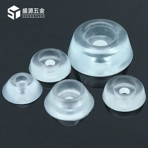 Patins transparents pour meubles Shengyuan, patins en PVC silencieux, résistants à l'usure, antidérapants pour table et chaise - Product Image 2