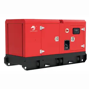 20kva 3 Fase 2000 Kva 125 Kva Elektrische Stille Generator Snelheid Brandstofverbruik Industriële Stille Generator Set