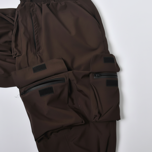 Pantalones Cargo de alta calidad holgados estilo Hip Hop personalizado esquí nieve impermeable transpirable diseño cremallera a prueba de viento holgado - Product Image 1