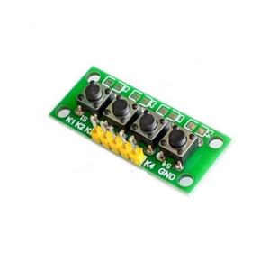 1x4 <span class=keywords><strong>4</strong></span> Touche Bouton 5 <span class=keywords><strong>Pin</strong></span> Clavier Module Mcu Board pour Étudiant <span class=keywords><strong>Classe</strong></span> Conception Graduation Projet Expérience - Product Image 3