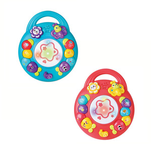 Jouet <span class=keywords><strong>musical</strong></span> éducatif pour enfants, instrument de musique mignon, jouet électronique en plastique pour bébé, clavier de batterie à main - Product Image 1